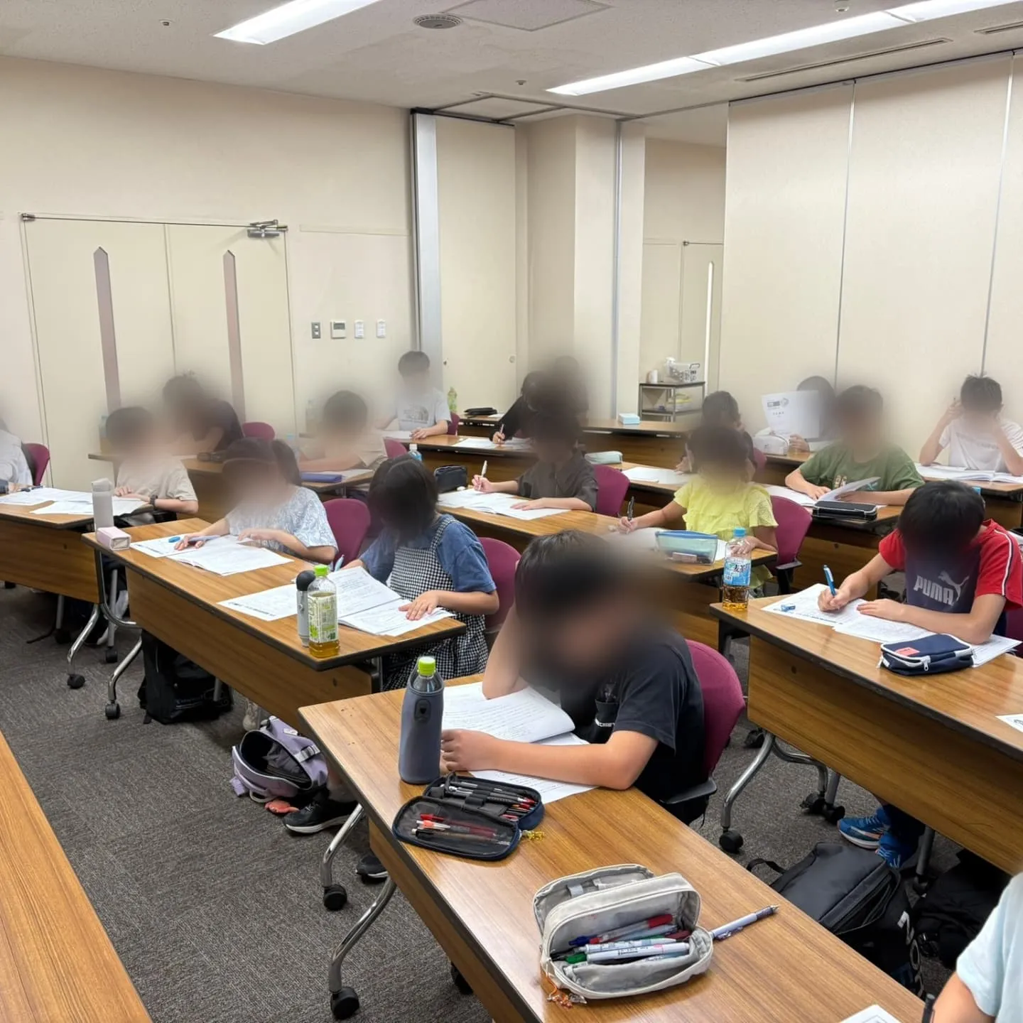 今年の夏合宿は広い会場に変更しての開催でした。